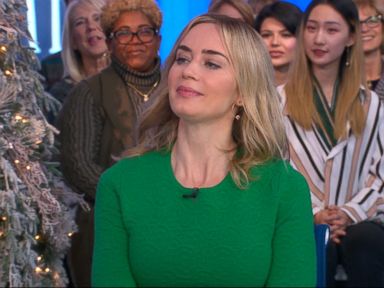 WATCH: Emily Blunt says 'Mary Poppins' gave her 'cool points' with her kids
