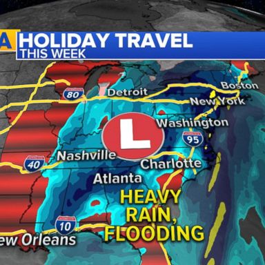 VIDEO: Storms could lead to travel delays 