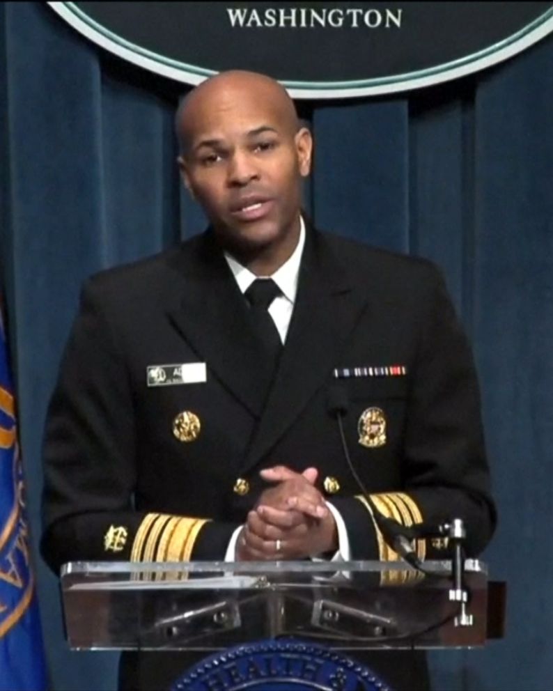 Surgeon general declares epidemic of dangerous youth e cigarette vaping use