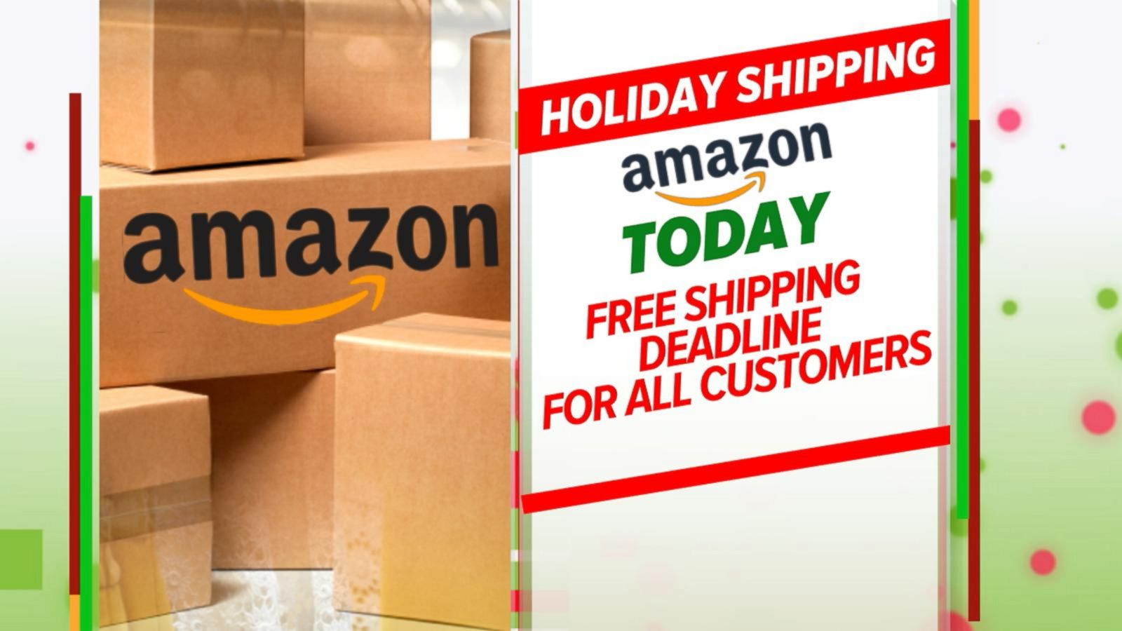 offering free holiday shipping to everyone - Good Morning America