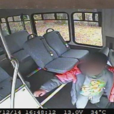 VIDEO: Outrage over 5-year-old boy seen on video left in school bus 