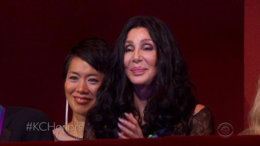 Music icon Cher overwhelmed by tributes at the Kennedy Center Honors