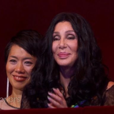 VIDEO: Music icon Cher overwhelmed by tributes at the Kennedy Center Honors