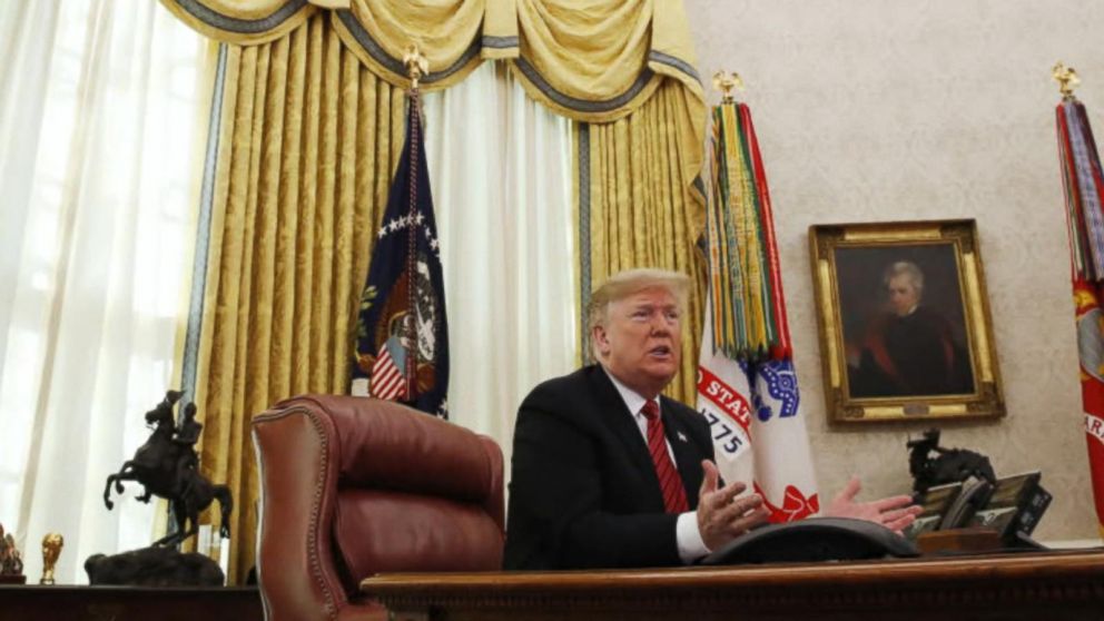 Trump Pelosi Showdown Over Shutdown First Battle Of New Era Abc News
