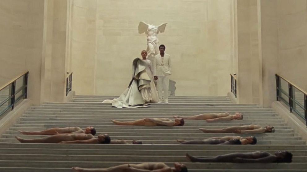 beyonce and jay z louvre video