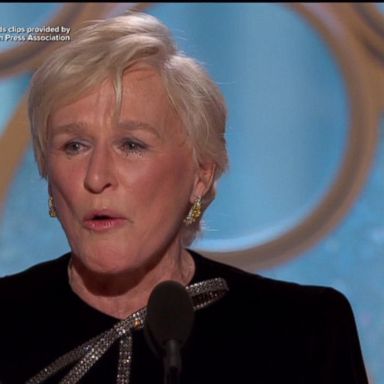 VIDEO: Glenn Close honors, empowers women in Golden Globes speech 