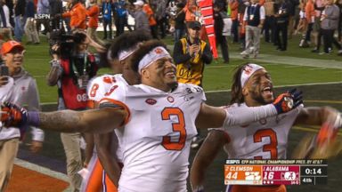 Clemson Tigers Win College Football Championship Video Abc