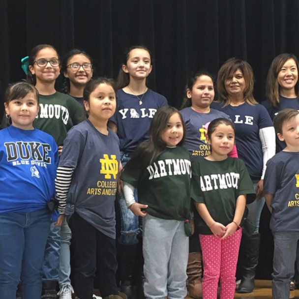 3rd-grade teacher gives students college T-shirts to inspire big dreams - Good America