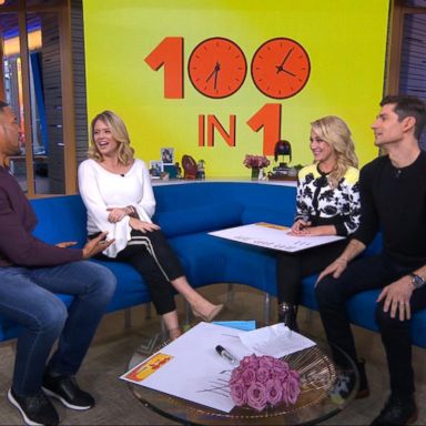 VIDEO: Kellie Pickler and Ben Aaron vs. Michael Strahan and Sara Haines in 'GMA Day' game