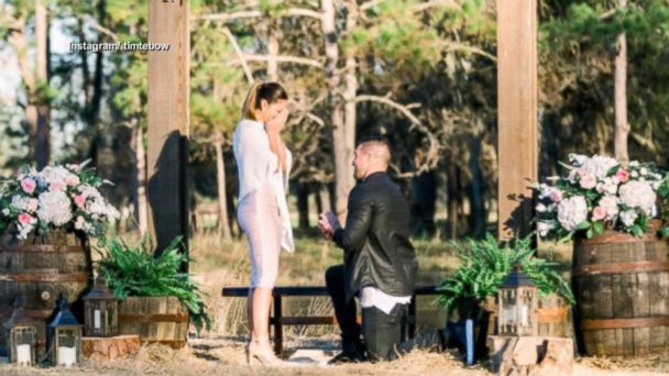 Tim Tebow gets a manicure and prays in behind the scenes look at wedding to  Demi-Leigh Nel-Peters