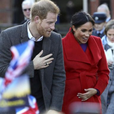 VIDEO: Prince Harry and Meghan Markle step out in Birkenhead 