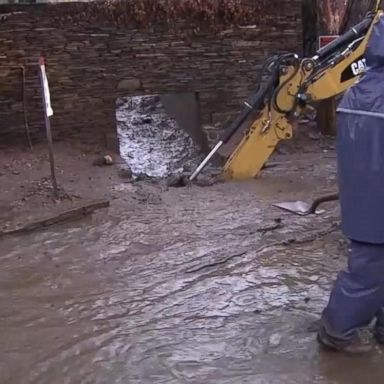 VIDEO: Storms hit California resulting in flooding, rock slides 