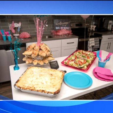 VIDEO: Is lasagna the new baby gender reveal trend?