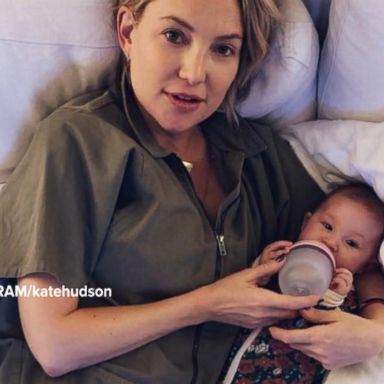 VIDEO: Kate Hudson says she's raising her 1st daughter 'genderless' 