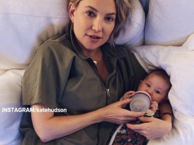 WATCH: Kate Hudson says she's raising her 1st daughter 'genderless'