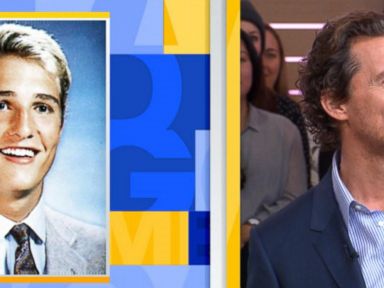 WATCH: 'GMA' Hot List: Matthew McConaughey reacts to his high school throwback photos