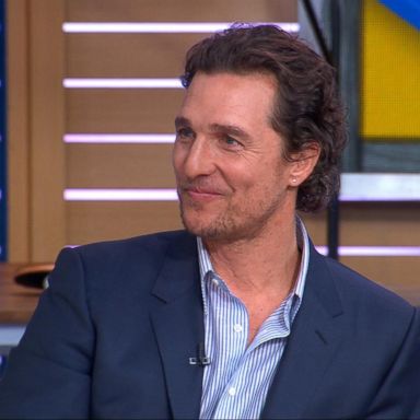 VIDEO: Matthew McConaughey joins Michael and Sara on 'GMA Day'