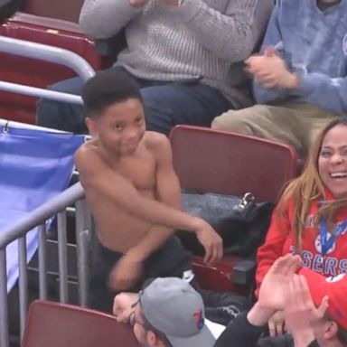 VIDEO: 76ers fans' dance moves go viral