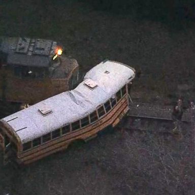 VIDEO: Deadly school bus crash in Texas