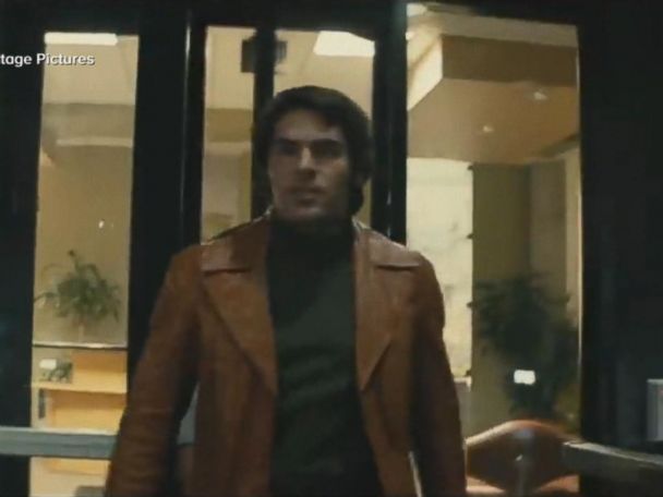 Zac Efron Brown Denim Fur Collar Jacket - The Movie Fashion