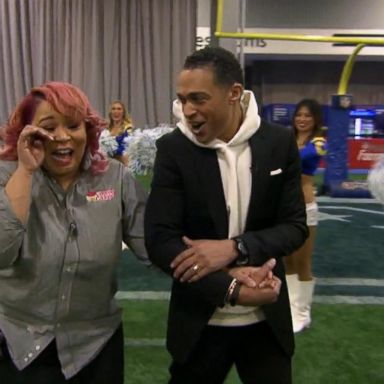 VIDEO: Rams superfan and mom of 3 surprised with Super Bowl tickets 