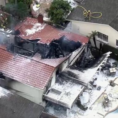 VIDEO: 5 dead after plane crashes into home