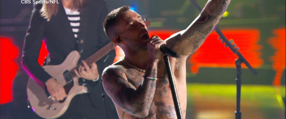 Maroon 5 Super Bowl Halftime Show Review - At Least Adam Levine Took His  Shirt Off During the Super Bowl Halftime Show