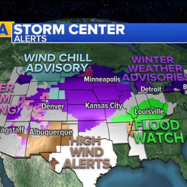 VIDEO: Dangerous ice storm moves towards Midwest