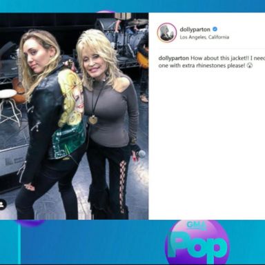 VIDEO: Miley Cyrus shares sneak peek at Grammys tribute to Dolly Parton