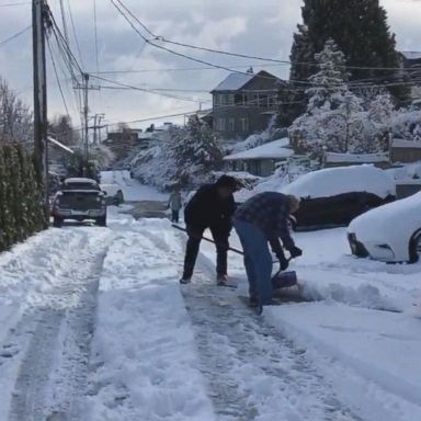 VIDEO: Winter storm wreaks havoc on the Pacific Northwest