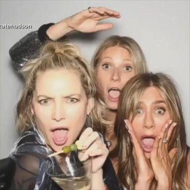 VIDEO: Jennifer Aniston celebrates her 50th birthday with friends and ex-husband Brad Pitt