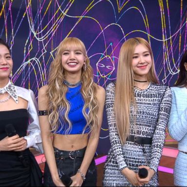 BLACKPINK shows Michael their signature dance moves | GMA