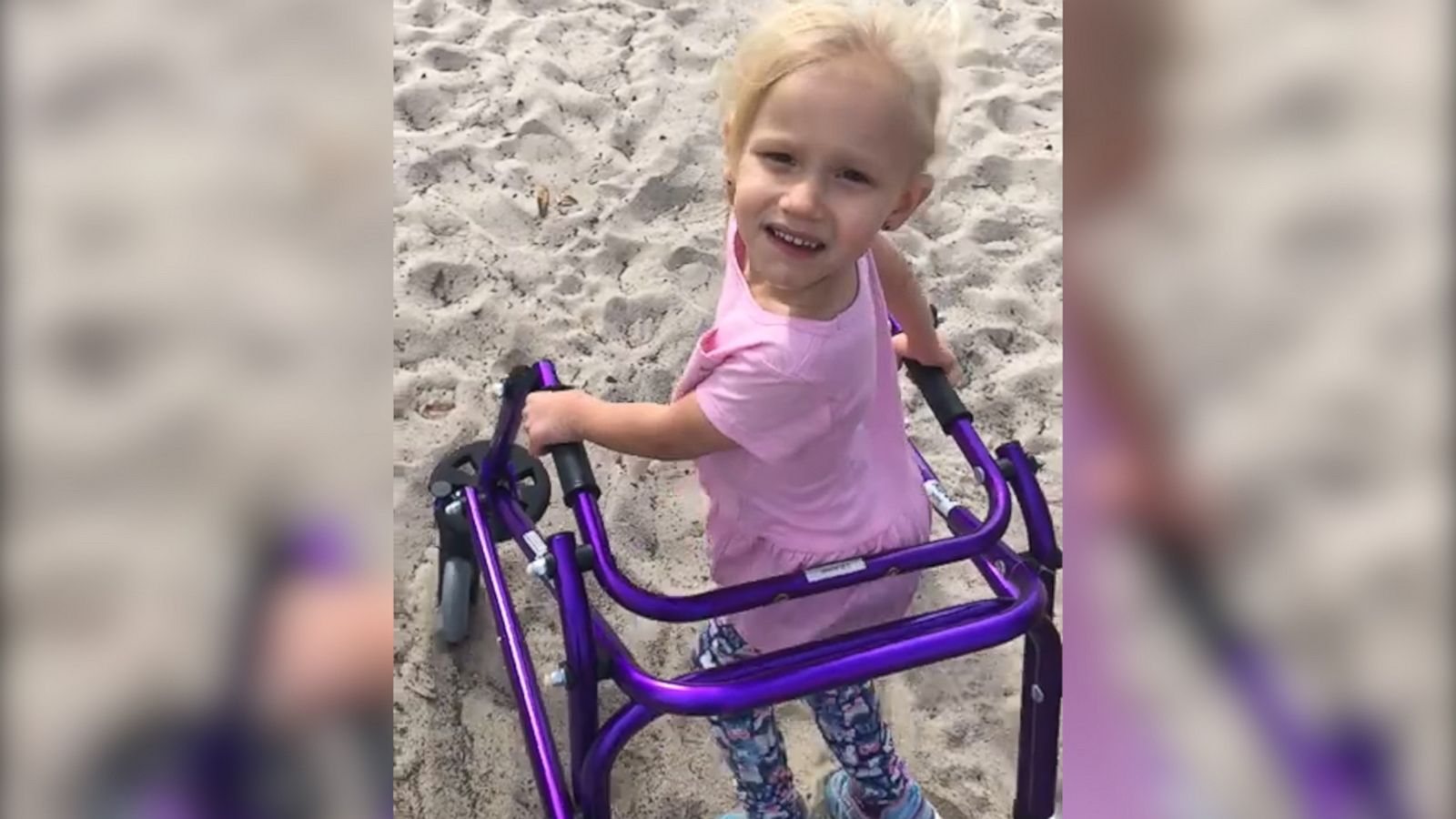 VIDEO: Mom hopes to spark change with video of daughter's walker getting stuck at park