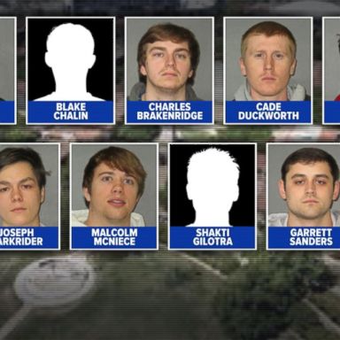 VIDEO: 9 fraternity members face charges for hazing 