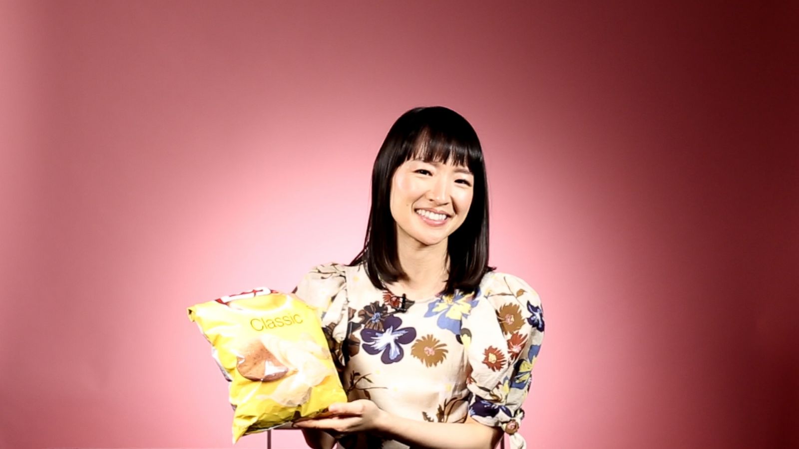 VIDEO: We asked Marie Kondo to fold a bag of potato chips and other random stuff