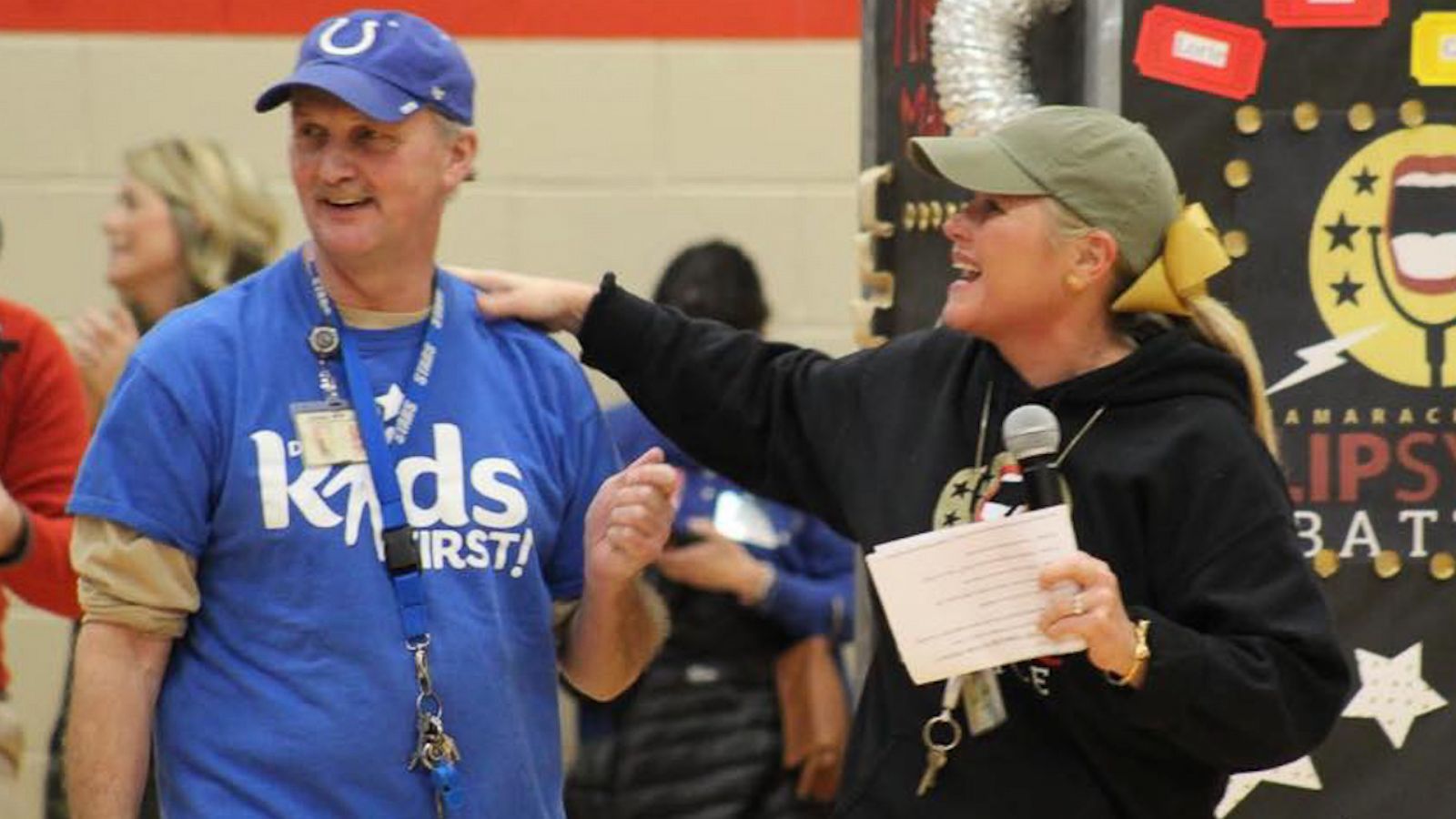 VIDEO: School celebrates beloved custodian in special way