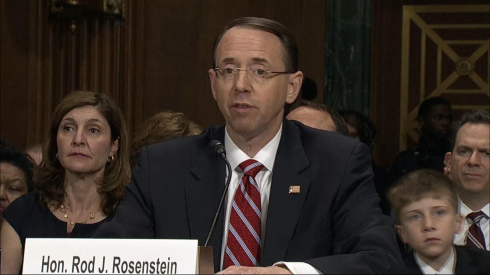 VIDEO: Deputy Attorney General Rod Rosenstein set to step down