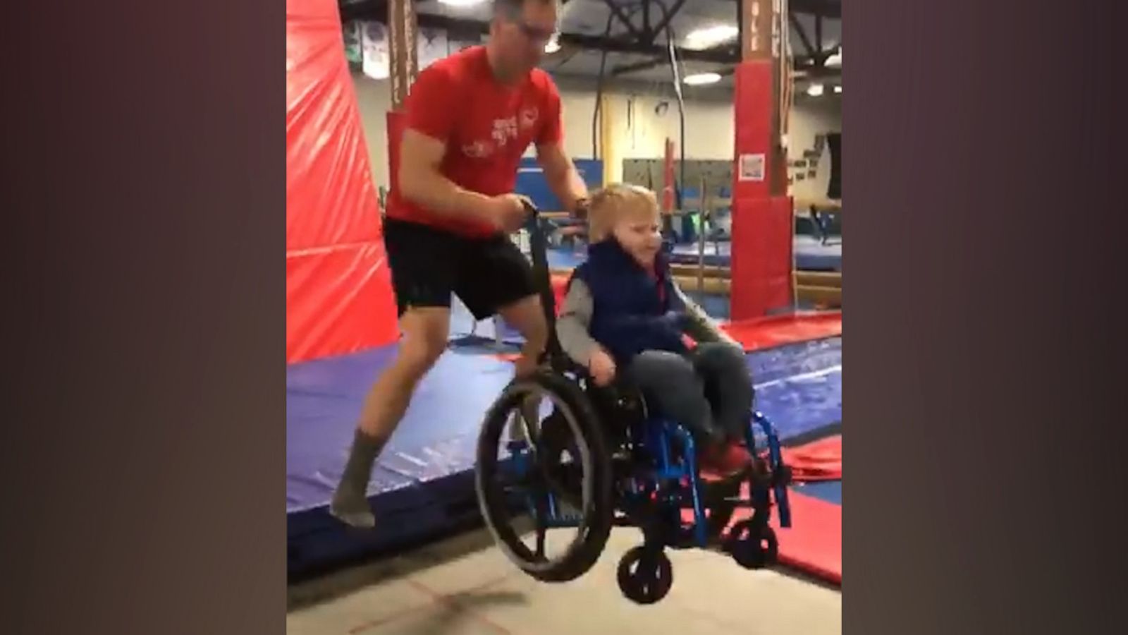 VIDEO: Little boy on trampoline is the best thing you'll see today