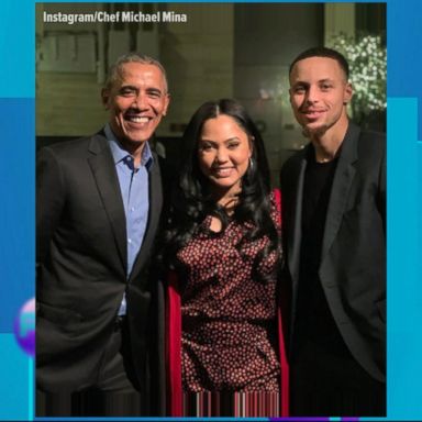 VIDEO: Barack Obama eats at Ayesha Curry's restaurant on Presidents Day