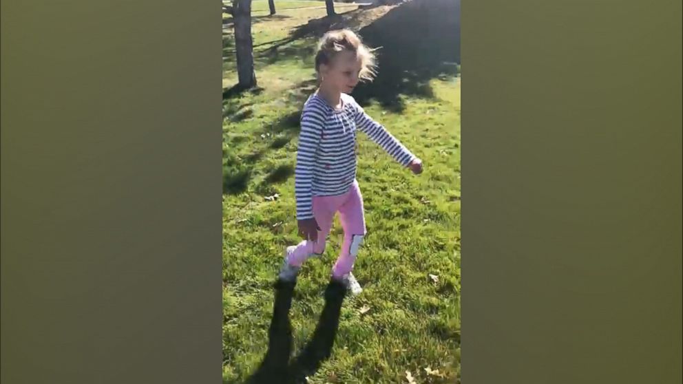 Watch the pure joy of a girl with cerebral palsy take some of her first ...
