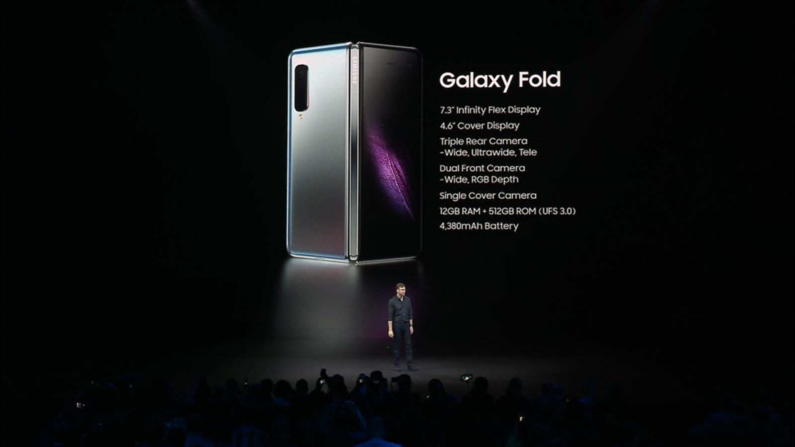 Samsung reveals 1st foldable smart phone - Good Morning America
