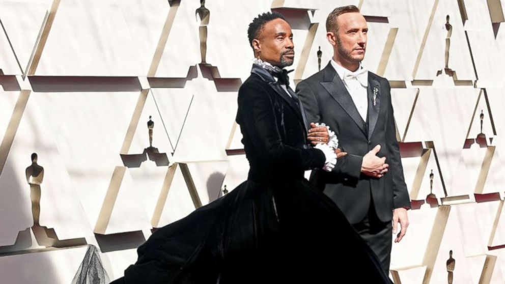 Tuxedo dress at 2024 the oscars 2019