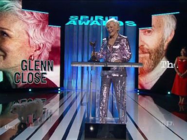 WATCH: Glenn Close's dog steals the spotlight at The Independent Spirit Awards