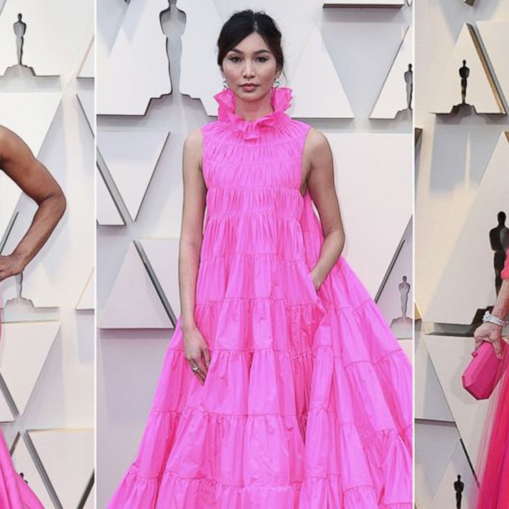Video Pink the big trend on the red carpet - ABC News
