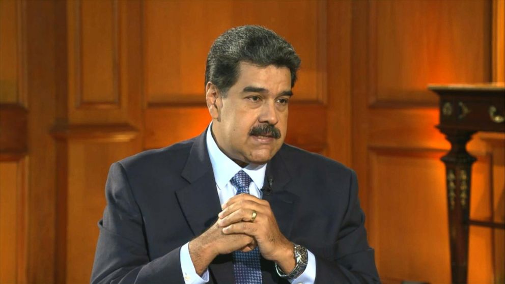 Video Nicolas Maduro Accuses Us Of Fabricating A Crisis Abc News