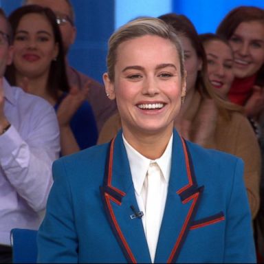 VIDEO: Brie Larson dishes on 'Captain Marvel'