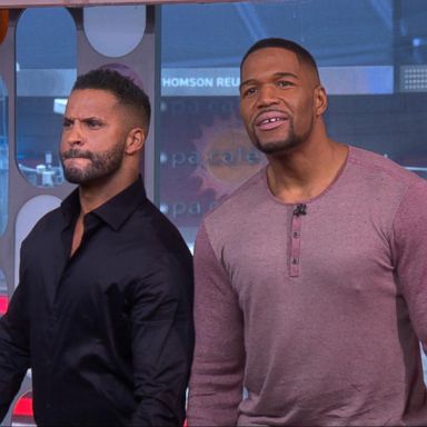 VIDEO: Michael and Ricky Whittle's dancing pecs