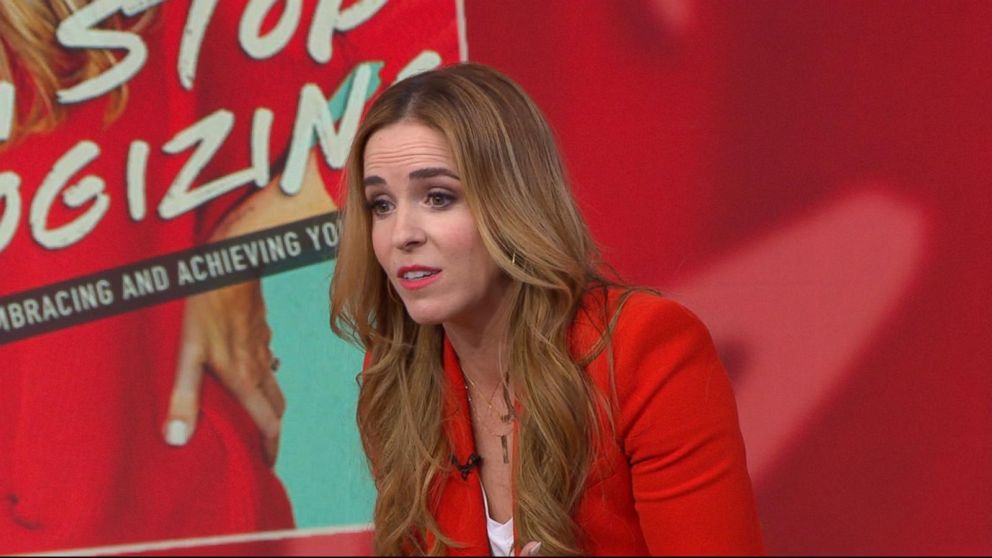 VIDEO: Rachel Hollis discusses why women should stop apologizing
