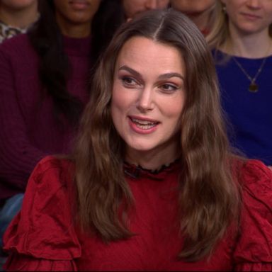 VIDEO: Keira Knightley thanks her daughter for her new role in 'The Aftermath'