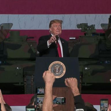 VIDEO: Trump attacks McCain at event packed with veterans